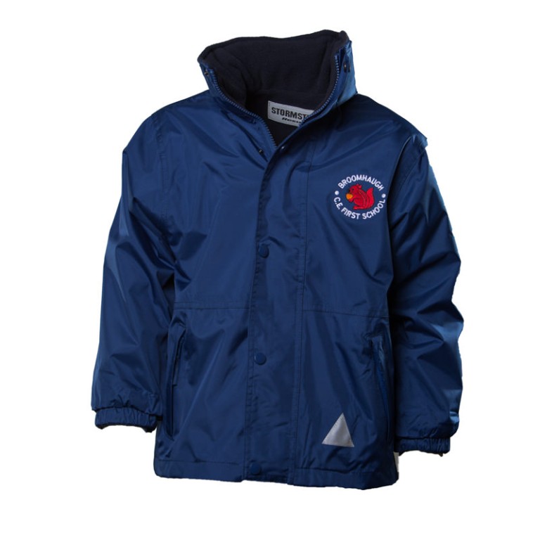 Broomhaugh C of E First School Reversible Waterproof Coat