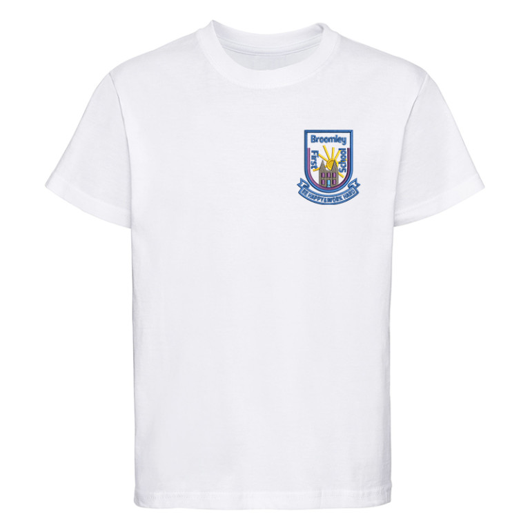 Broomley First School Printed PE T shirt