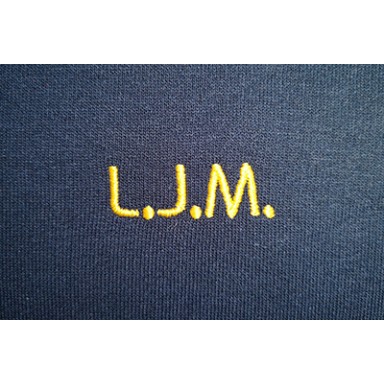 St Matthew's embroidered initials