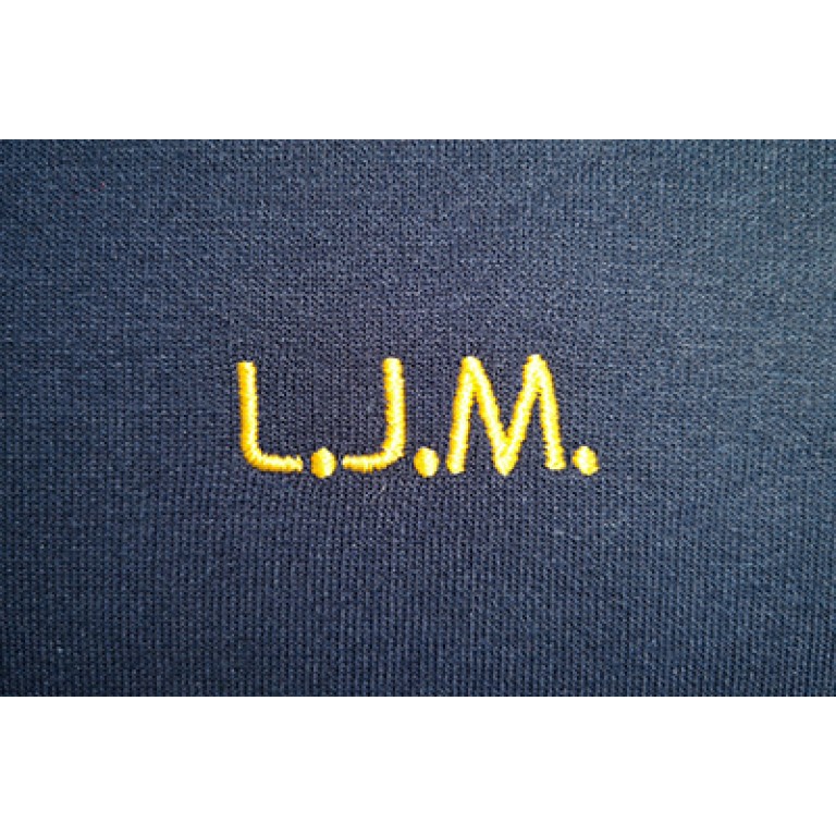 St Matthew's embroidered initials