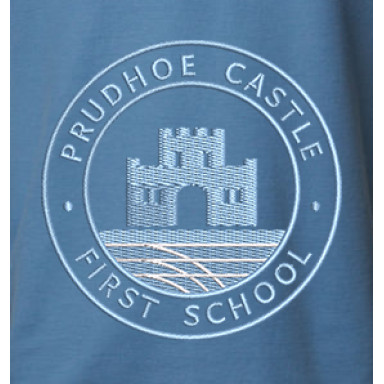 Prudhoe Castle Sky Polo Shirt
