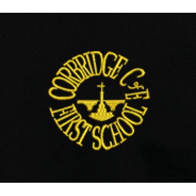 Corbridge First School PE Hoodie BLACK