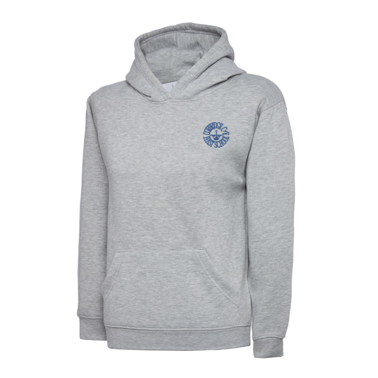 Corbridge First School PE Hoodie GREY