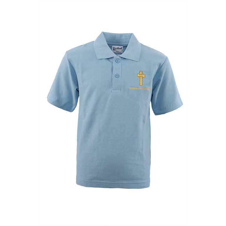 Whitfield C of E Primary School Sky Polo Shirt