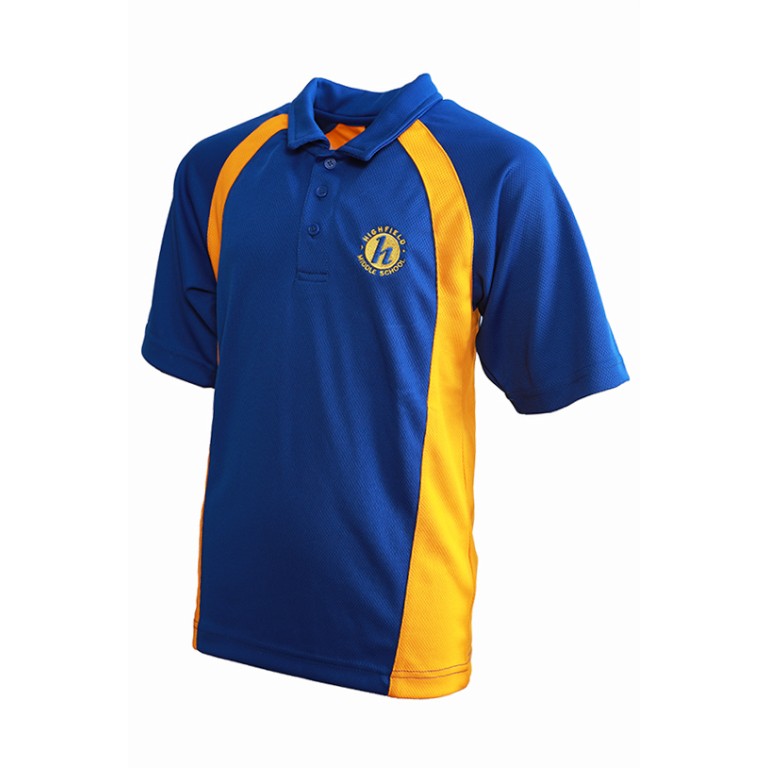 Highfield Middle School PE Polo Shirt