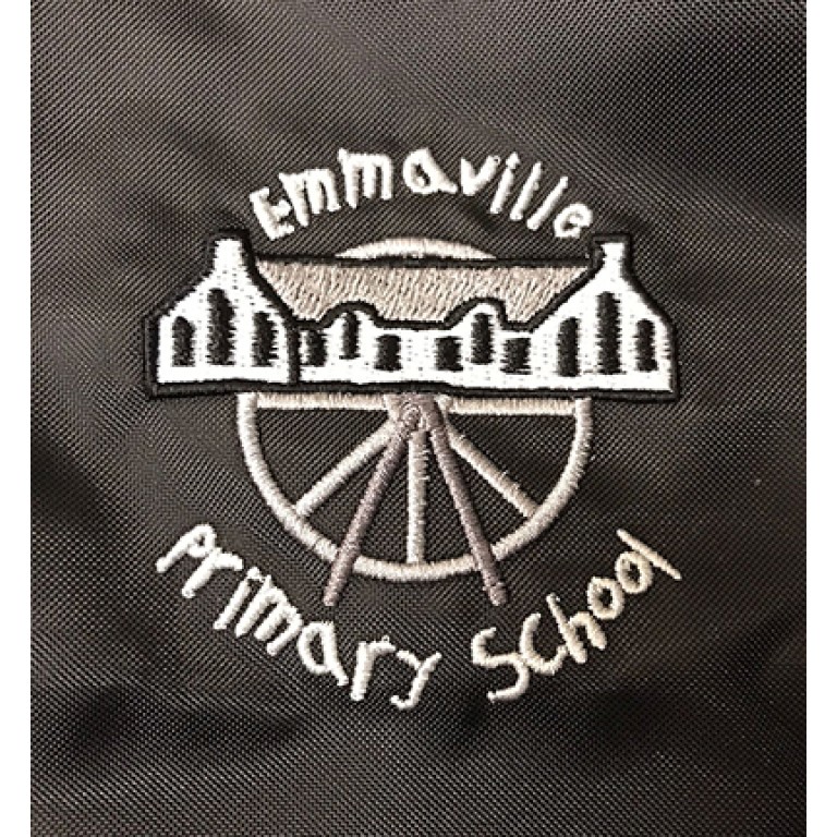 Emmaville Black Swim bag with zip