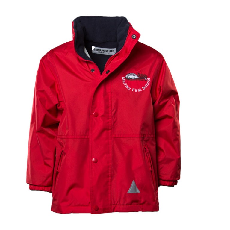 Mickley First School Reversible Waterproof Coat