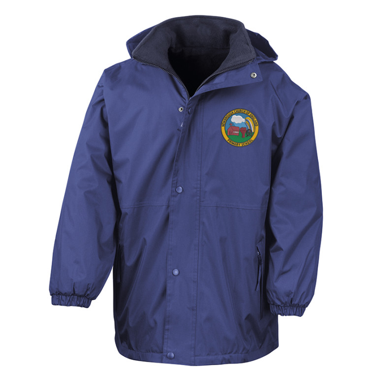 Newbrough C of E Primary School Reversible Waterproof Coat