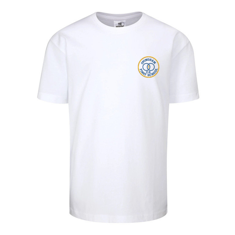 Ovingham C of E First School PE T shirt