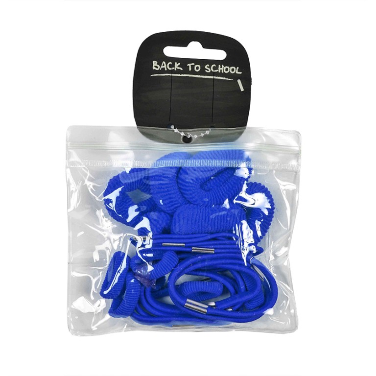 Royal blue hair bobbles