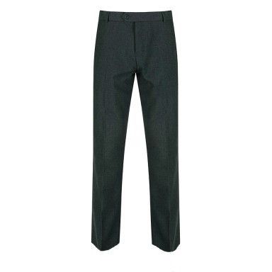 Slim Fit Trousers Black