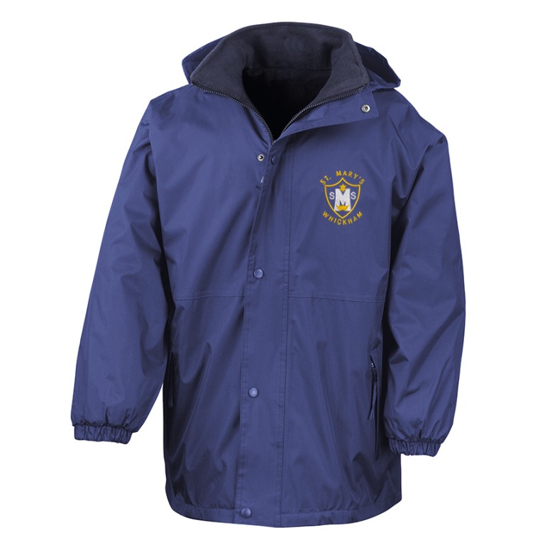 St Mary's Whickham Reversible Waterproof Coat