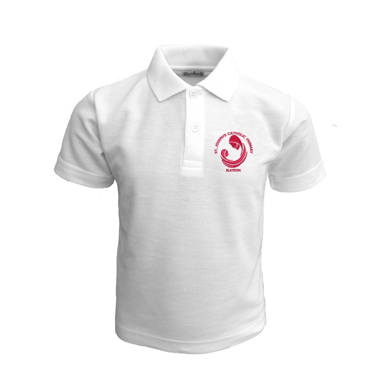 St. Joseph's BLAYDON Polo Shirt - WHITE