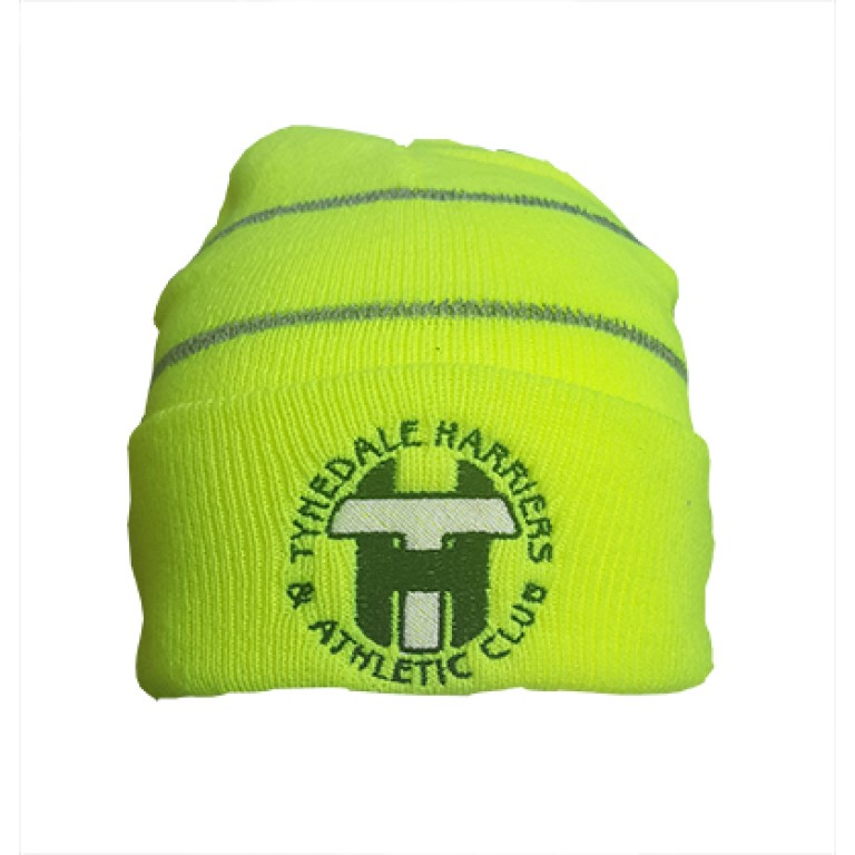 Tynedale Harriers Hi Viz Knitted Hat