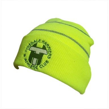 Tynedale Harriers Hi Viz Knitted Hat