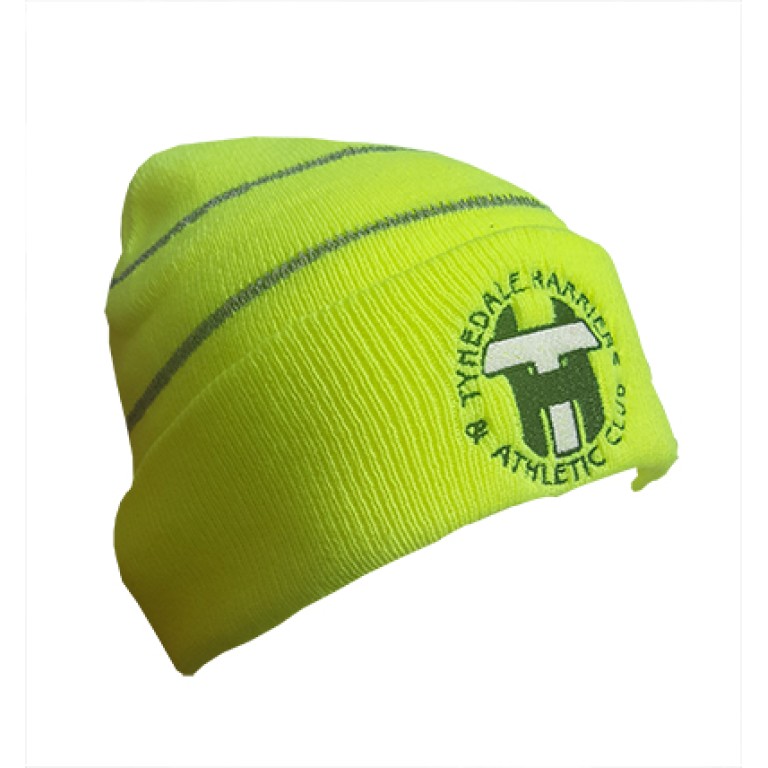 Tynedale Harriers Hi Viz Knitted Hat