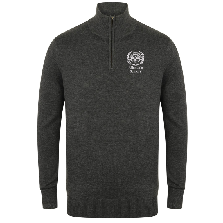 Allendale Golf Club Seniors 1/4 Zip Jumper