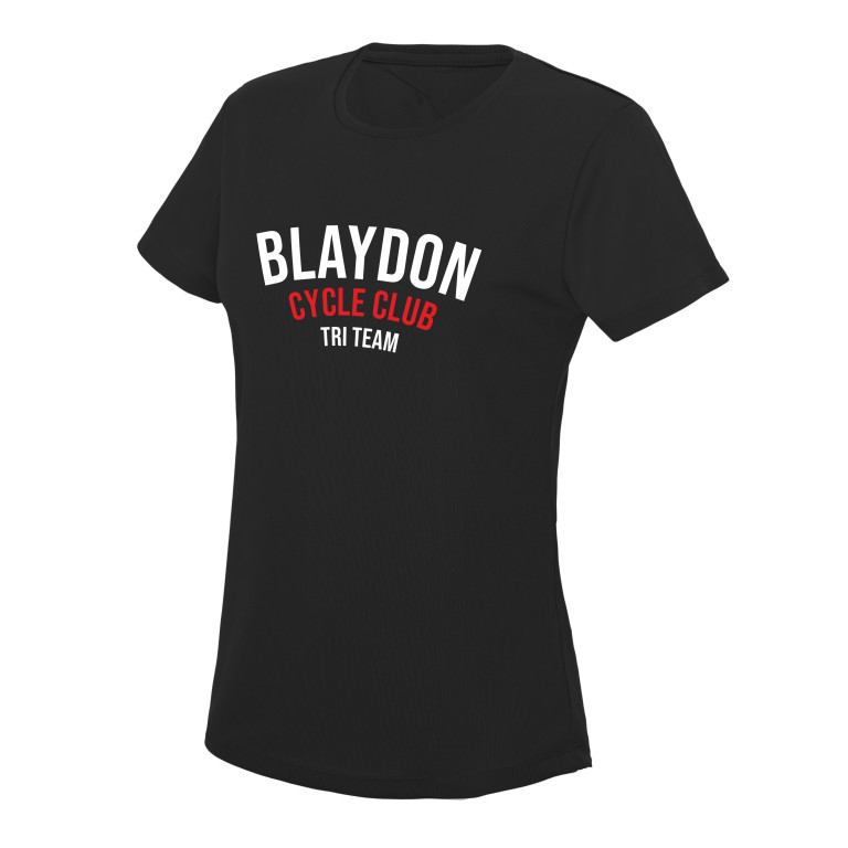 Blaydon Cycle Club Tri Team Ladies Tech T-Shirt