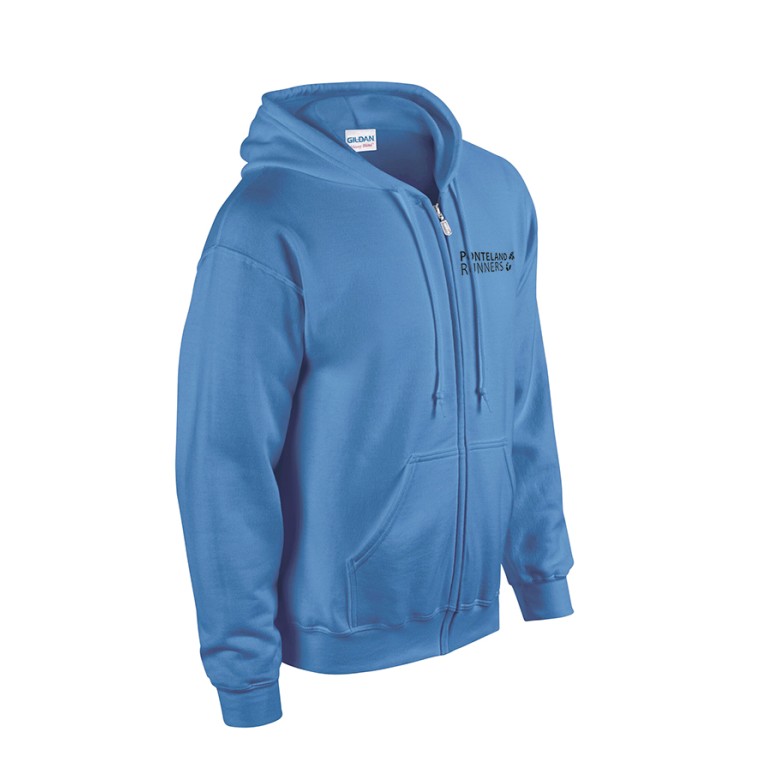 Ponteland Runners Zipped Hoodie Unisex