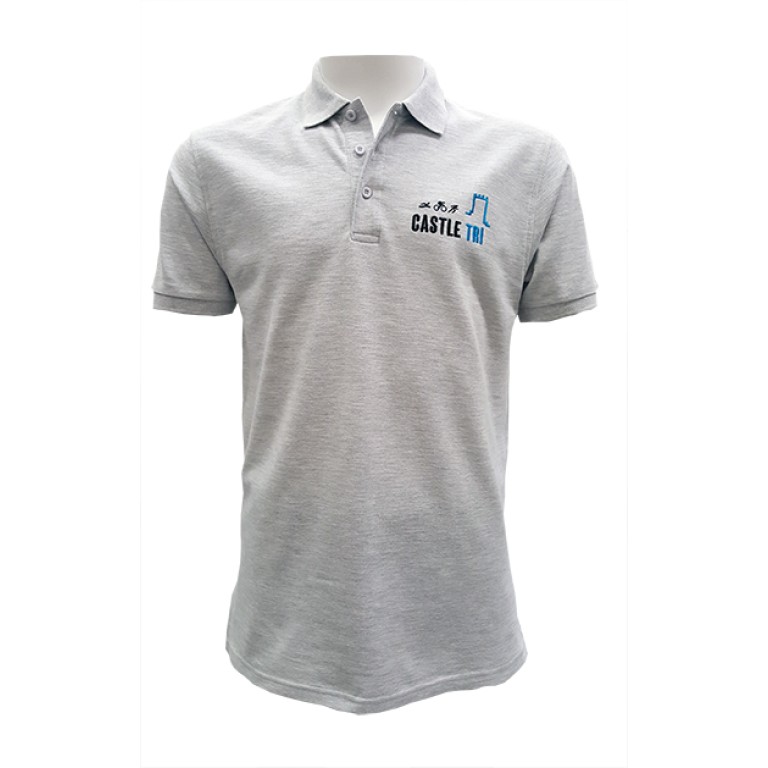 Castle Tri Unisex Polo Shirt
