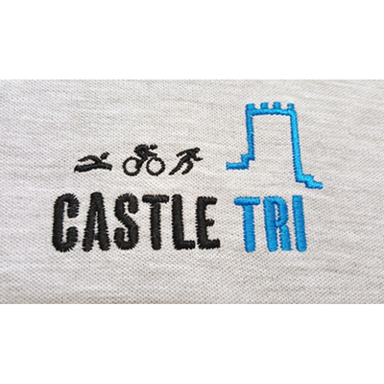 Castle Tri Unisex Polo Shirt