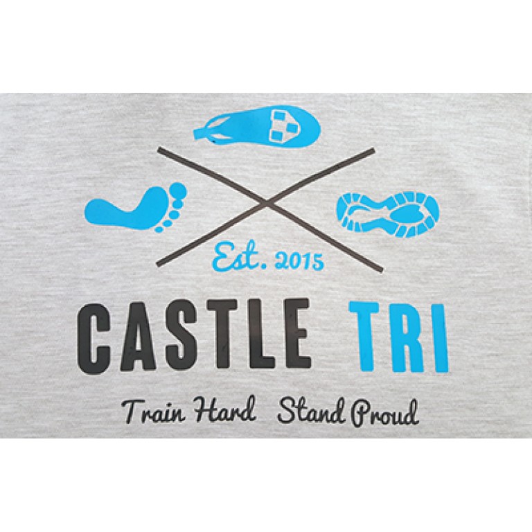 Castle Tri Unisex Polo Shirt