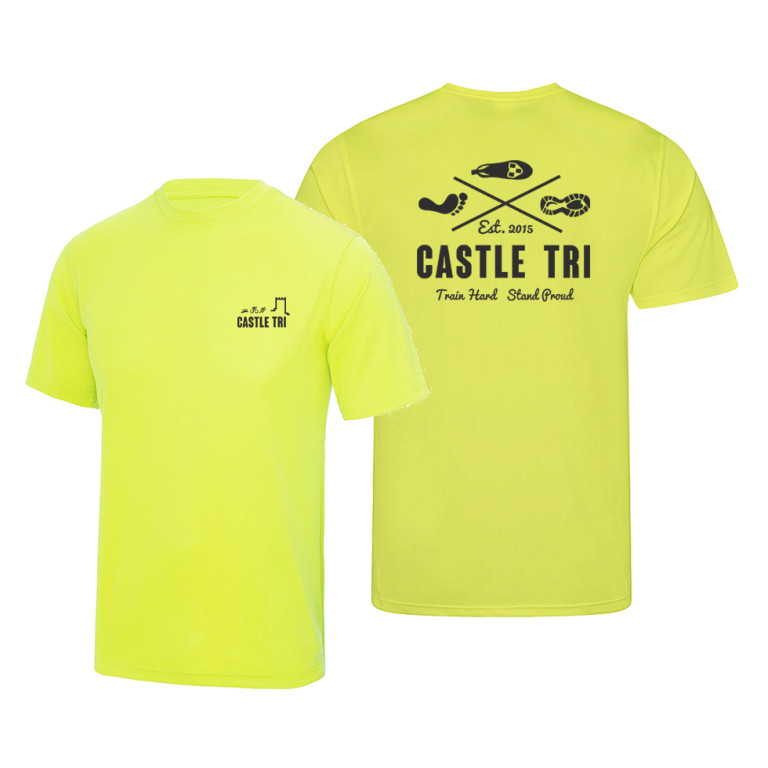 Castle Tri Hi-Viz Tech T