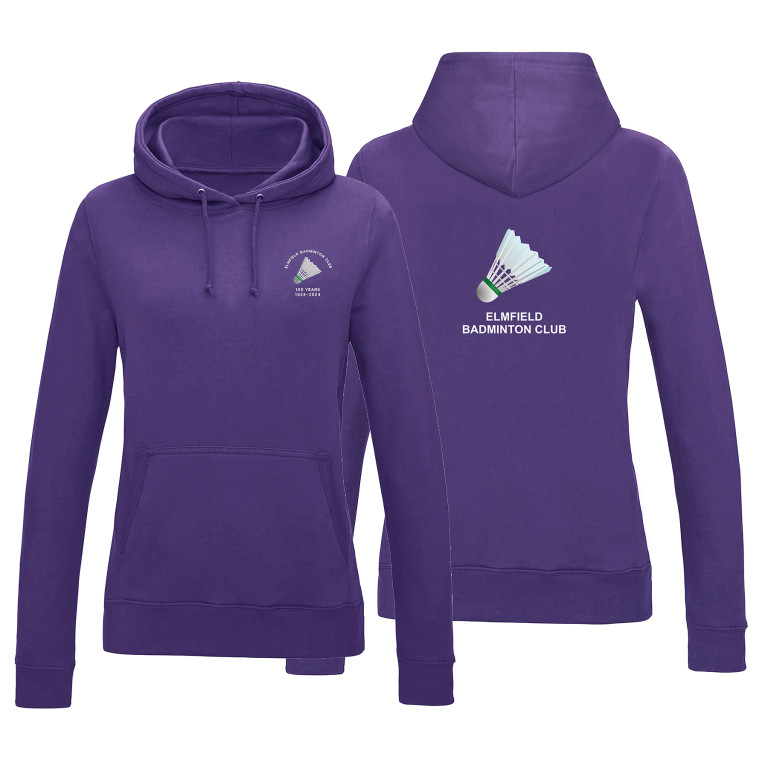 Elmfield Badminton Ladies Hoodie