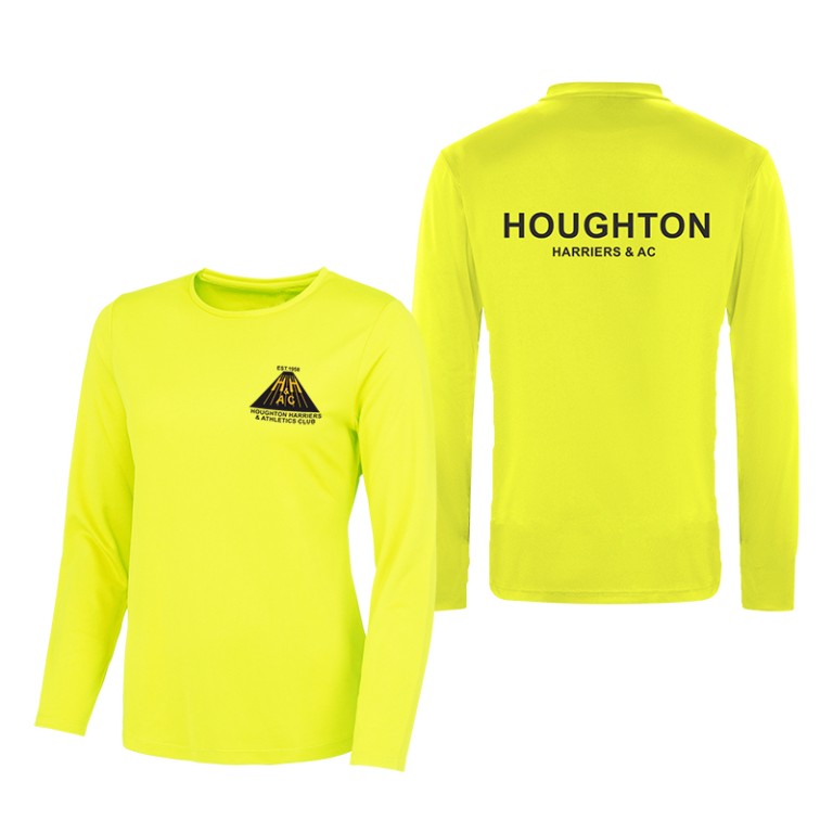 Houghton Harriers Ladies L/S Tech Tee