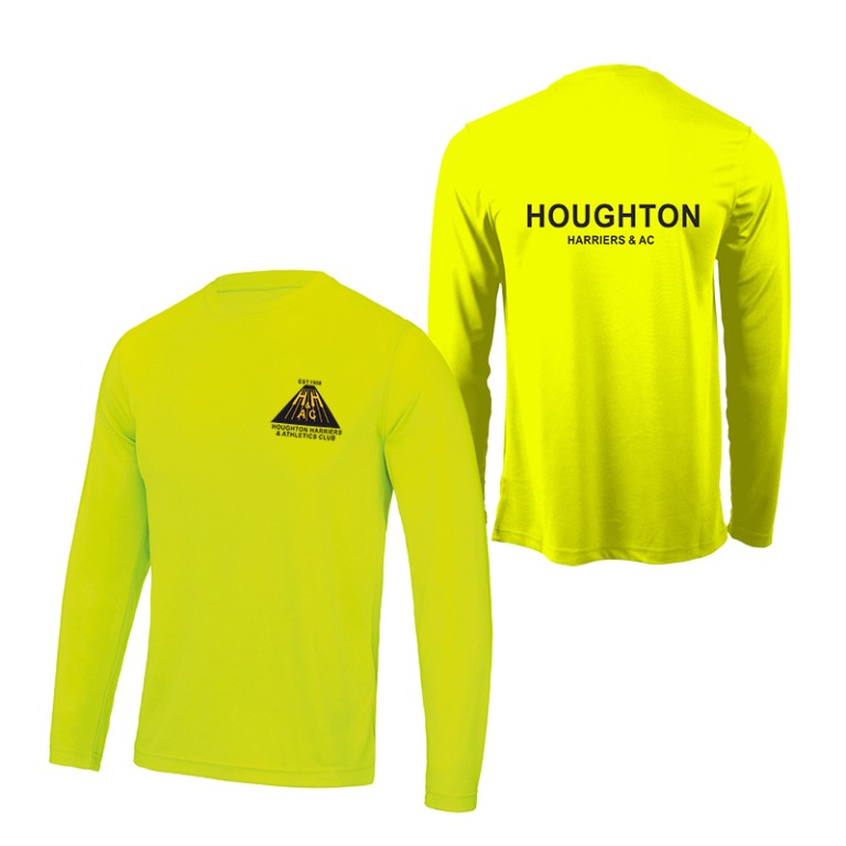 Houghton Harriers Club L/S Tech Tee