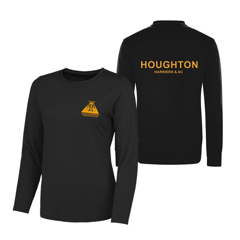 Houghton Harriers Ladies L/S Tech Tee