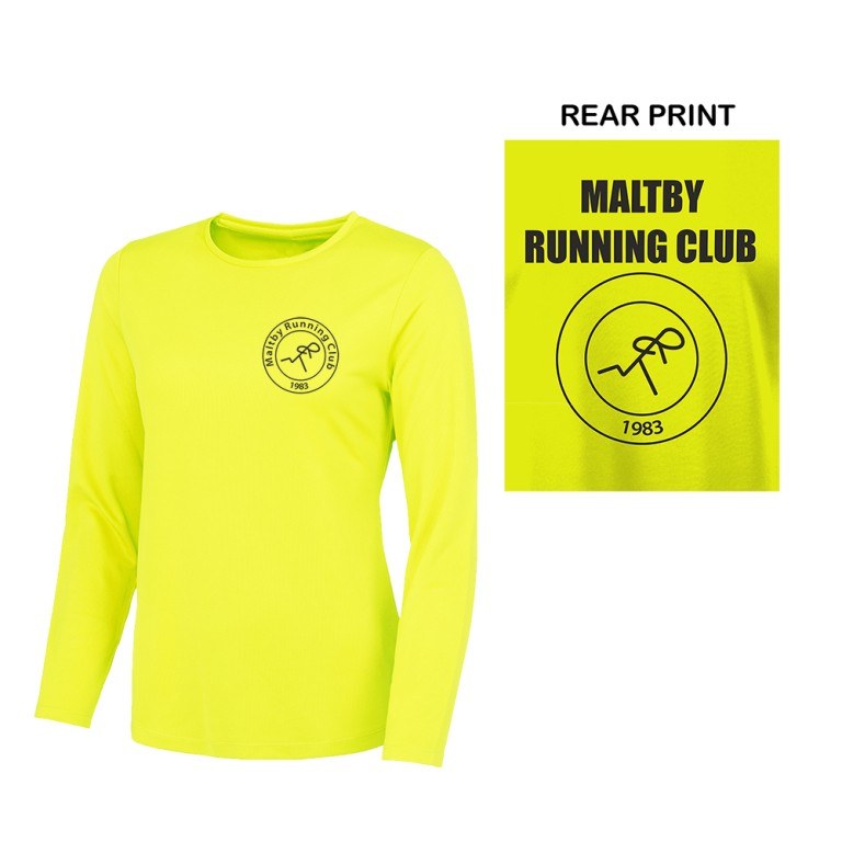 Maltby RC Ladies' Long Sleeve Tech Tee