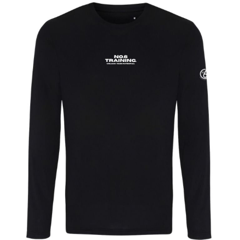 No.6 mens performance long sleeve tee