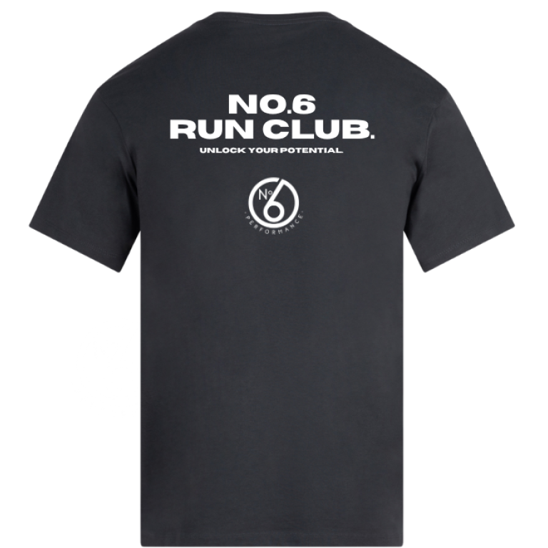 No.6 Signature oversized run club tee