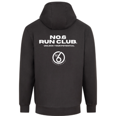 No.6 Signature run club hoodie