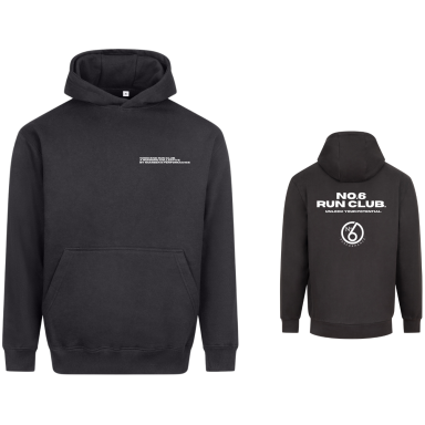 No.6 Signature run club hoodie