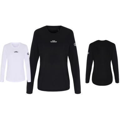 No.6 ladies performance long sleeve tee