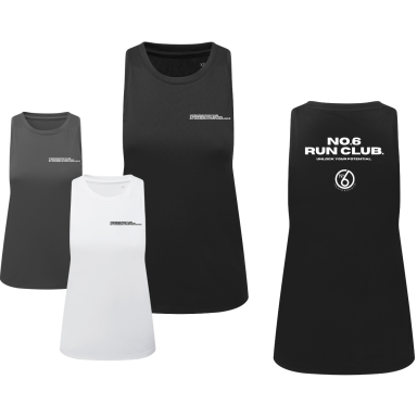 No.6 Ladies performance running vest