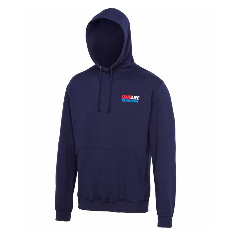 One Life Unisex Adult Hoodie - Navy