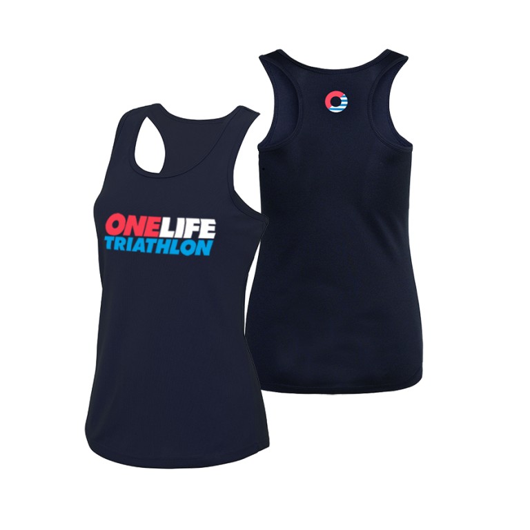One Life Ladies Club Vest - Navy