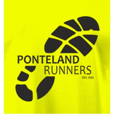 Ponteland Runners Club L/S Hi-Viz Tech Tee