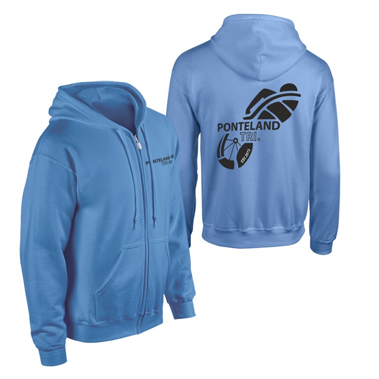 Ponteland Tri Zipped Hoodie