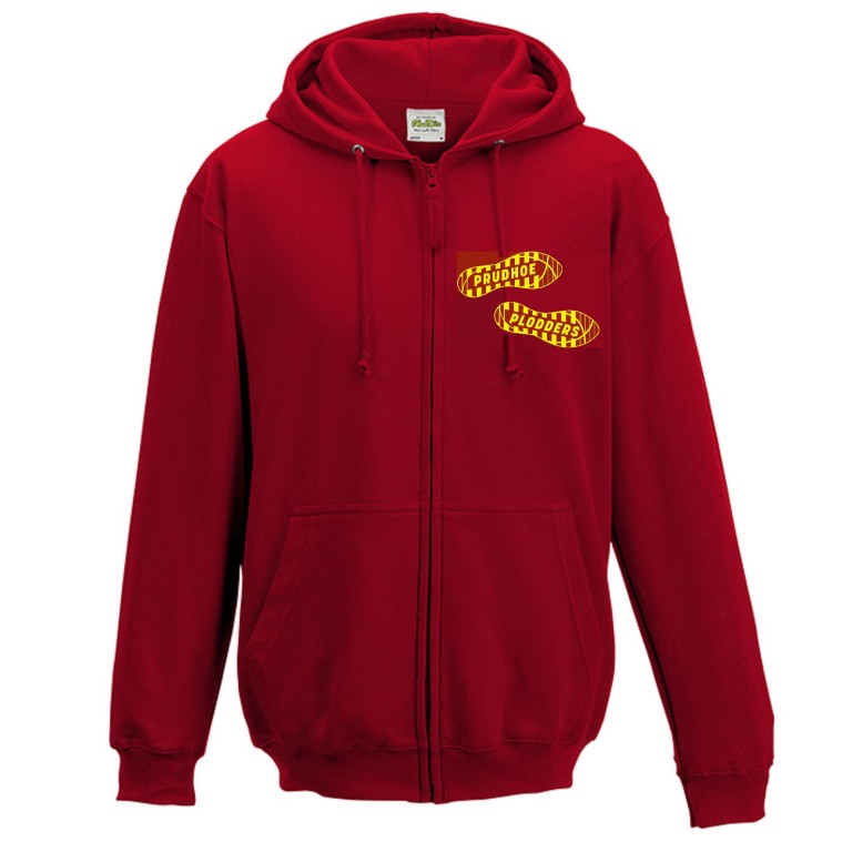 Prudhoe Plodders Unisex Zipped Hoodie