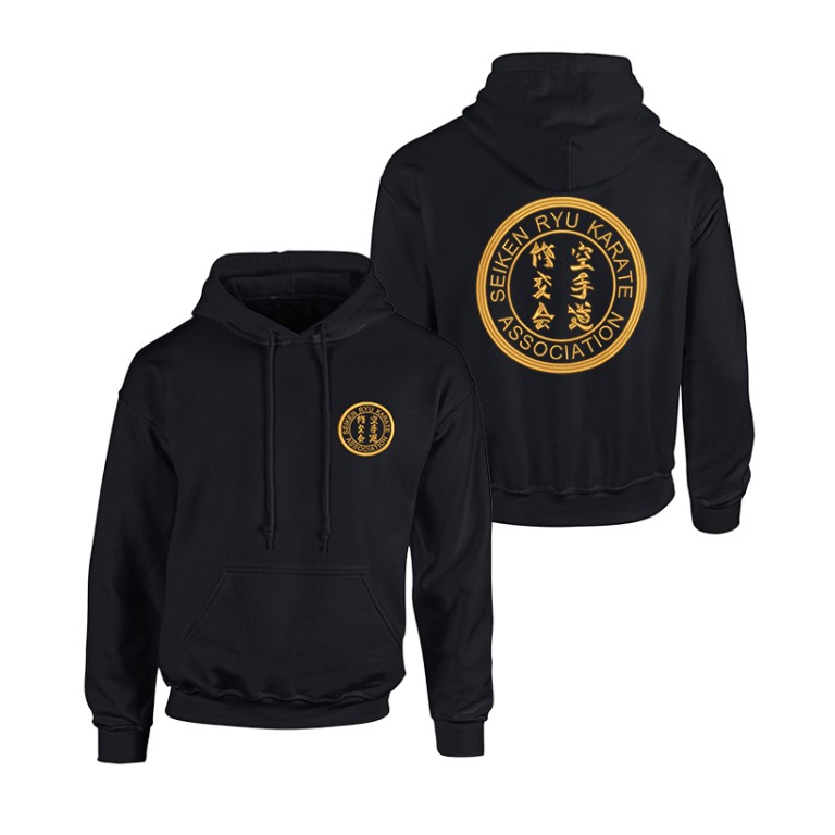 Seiken Ryu Adult Hoodie with rear logo