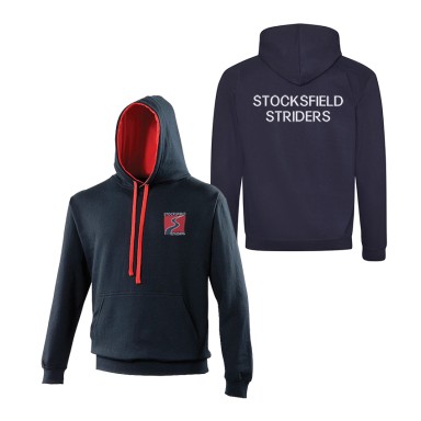 Stocksfield Striders Navy Hoodie