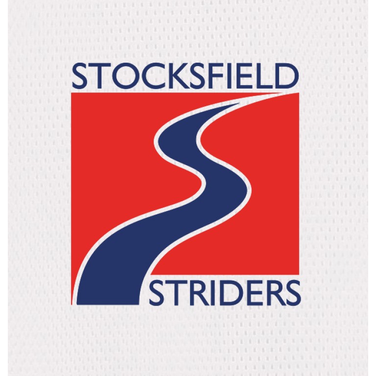 Stocksfield Striders White T-shirt