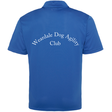Weardale dog agility unisex polo