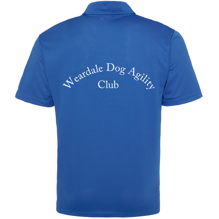 Weardale dog agility unisex polo