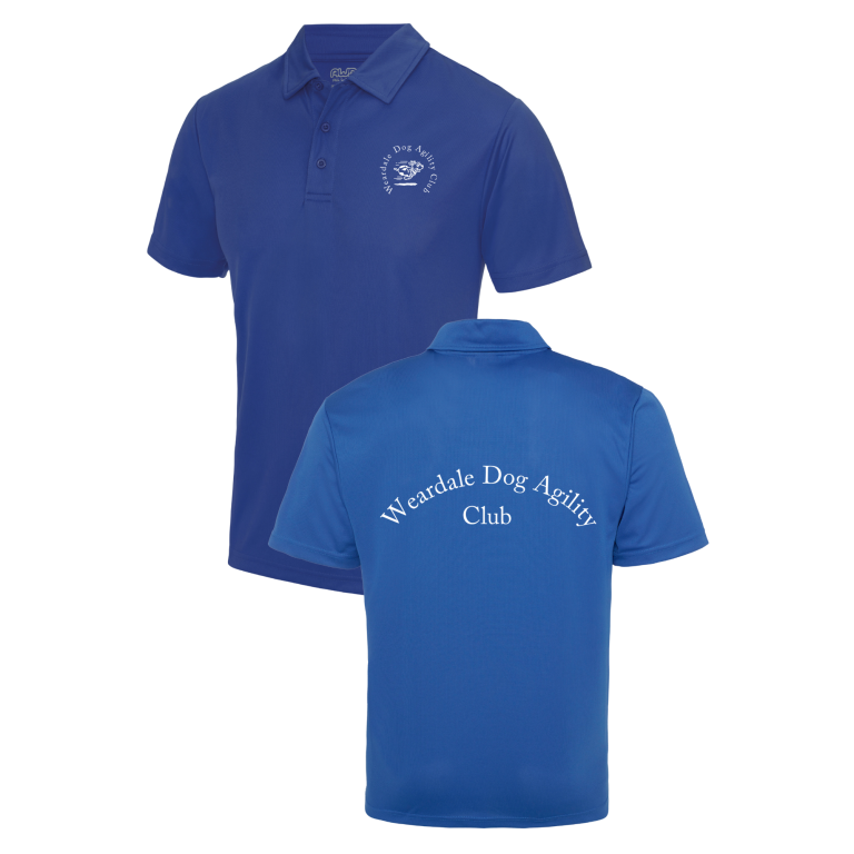 Weardale dog agility unisex polo