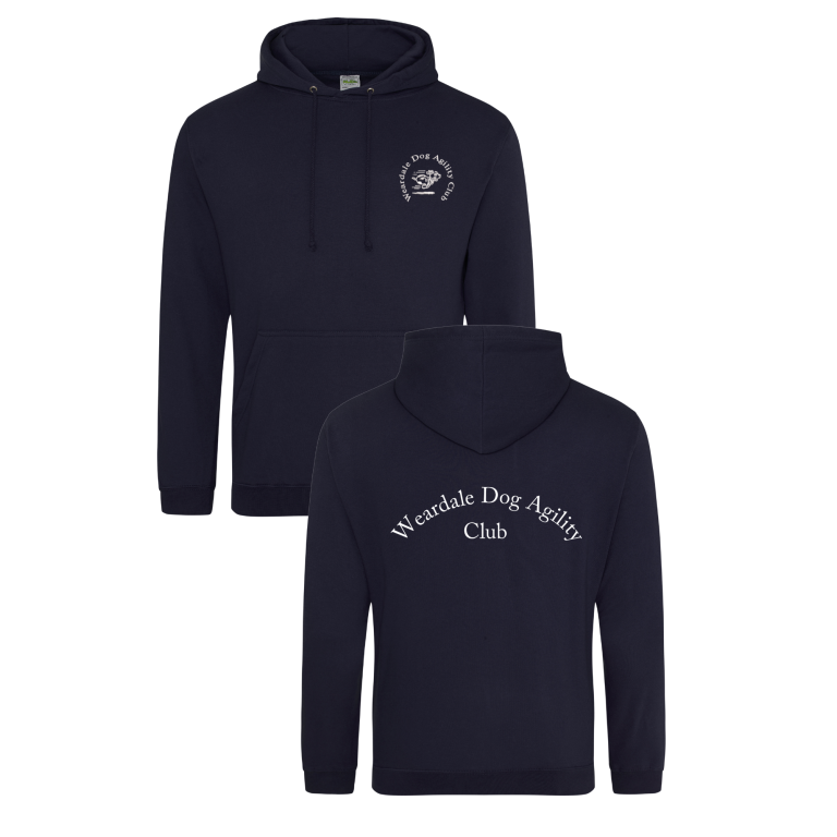 Weardale dog agility unisex hoodie